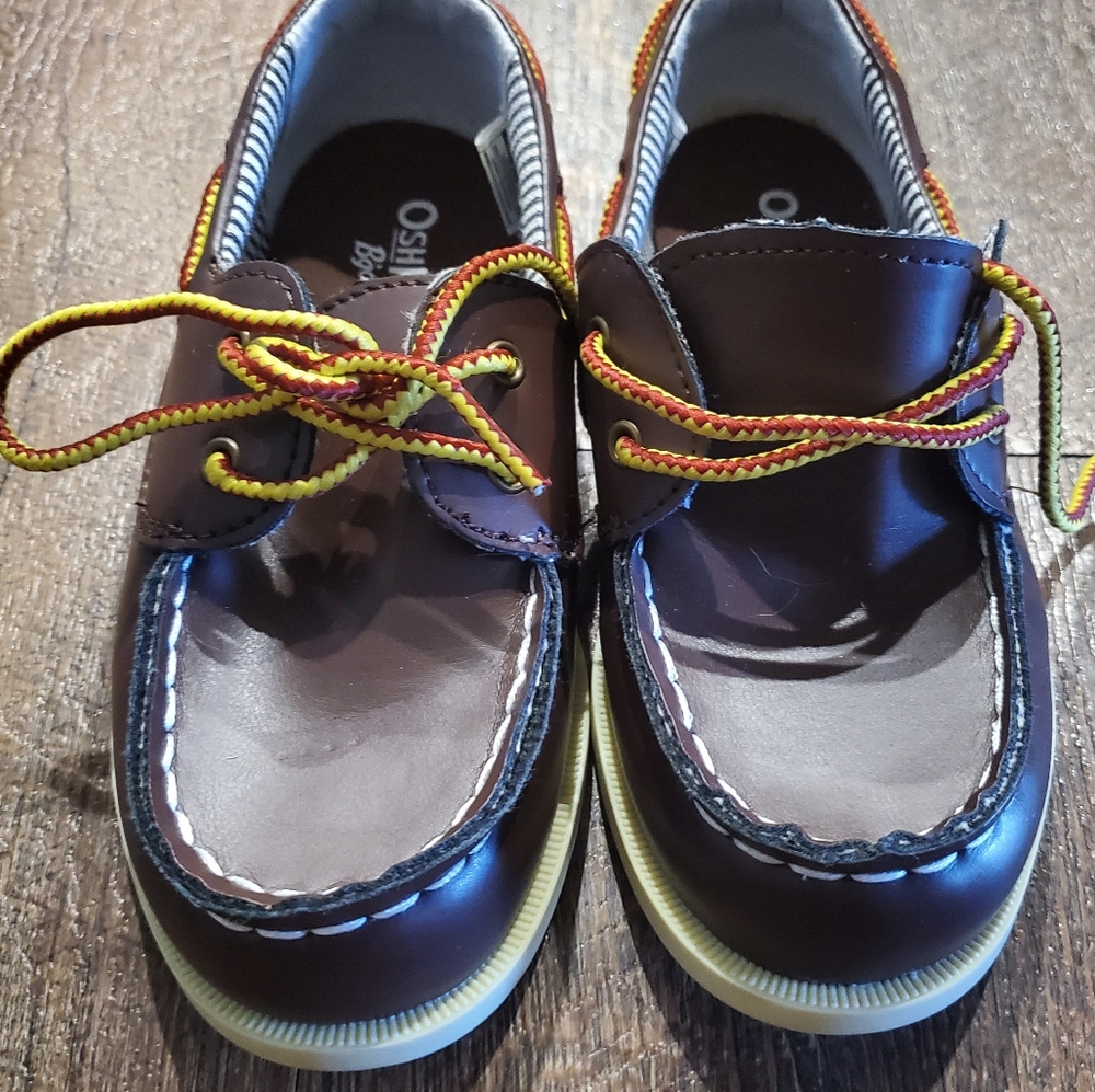 Boy's Oshkosh B'gosh Boat Shoes, Size: 13